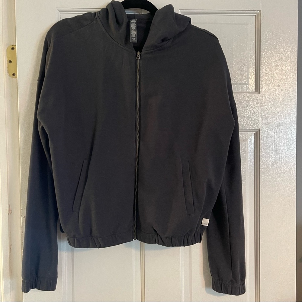 Vuori Laguna Dark Blue Zip Up Hoodie